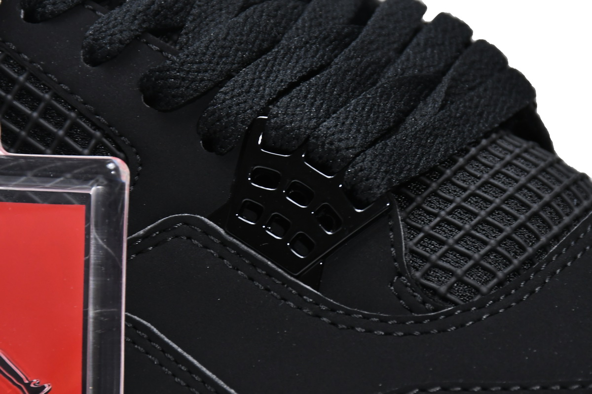 XP版乔丹4代篮球鞋 黑猫 Air Jordan 4 Black Cat