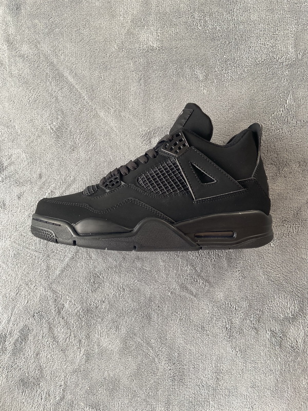 XP版乔丹4代篮球鞋 黑猫 Air Jordan 4 Black Cat