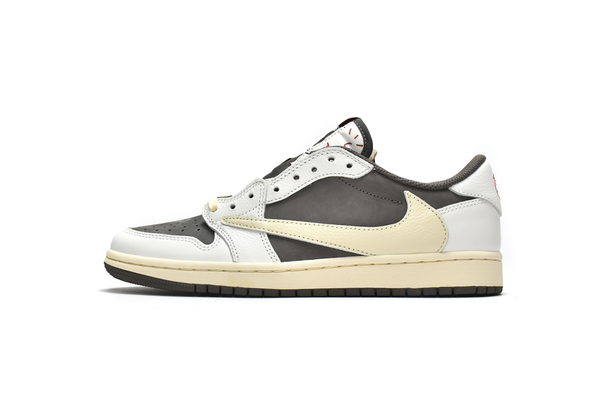 XP 乔1 白棕倒钩 Air Jordan 1  White Brown Barb