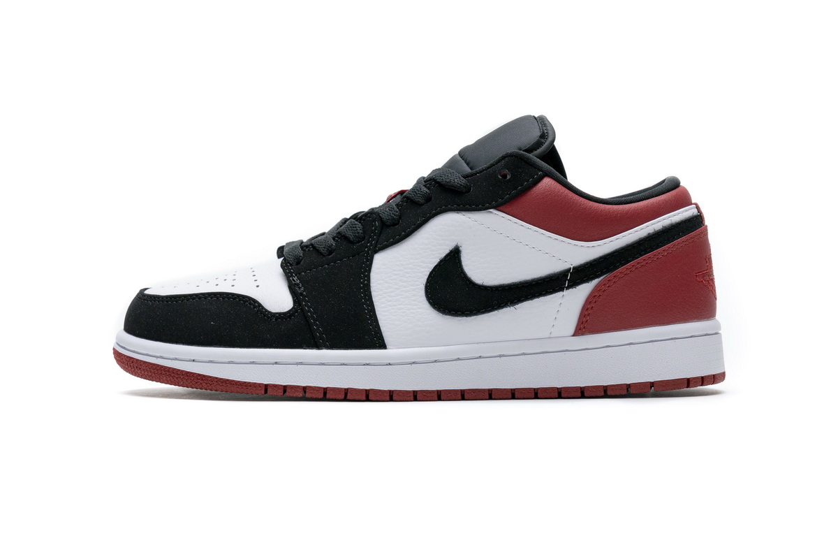 AQ乔丹1代低帮 黑白红 Air Jordan 1 Low Black Toe