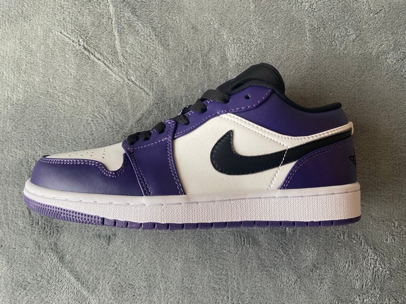 AQ乔丹1代低帮 紫脚趾 Air Jordan 1 Low Court Purple