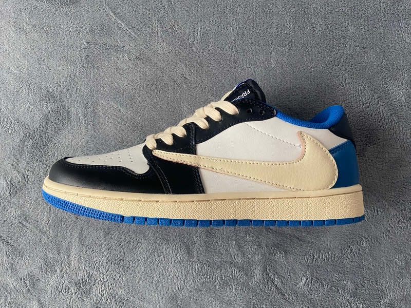 XH乔1低帮 三方联名 Air Jordan 1 Low Fragment Design