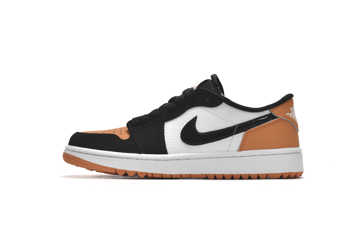 AQ乔丹1代低帮 高尔夫橘 Air Jordan 1 Low Golf Shattered Backboard