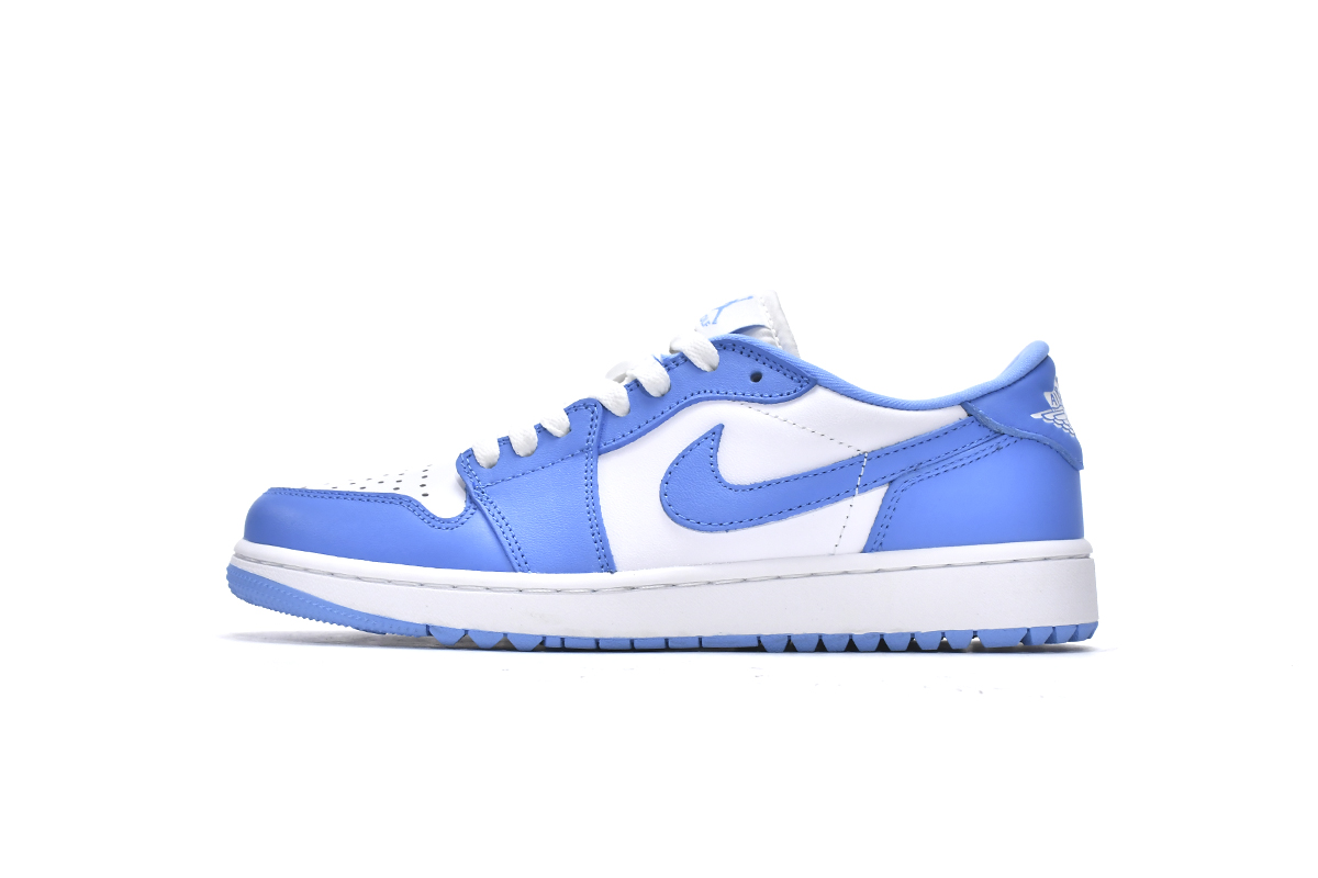 AQ乔丹1代低帮 高尔夫蓝 Air Jordan 1 Low Golf UNC