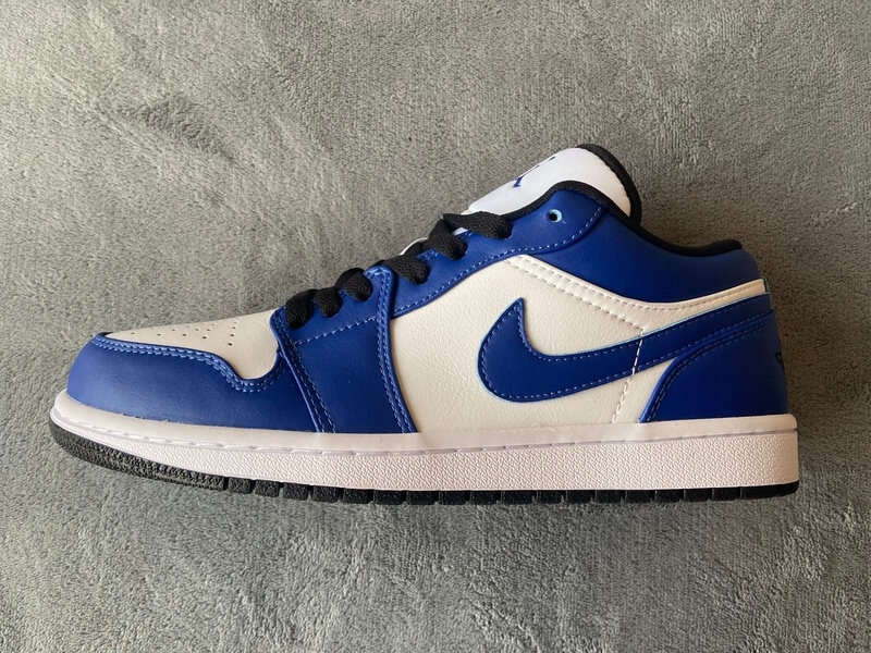 AQ乔丹1代低帮 白兰小闪电 Air Jordan 1 Low  Low Game Royal