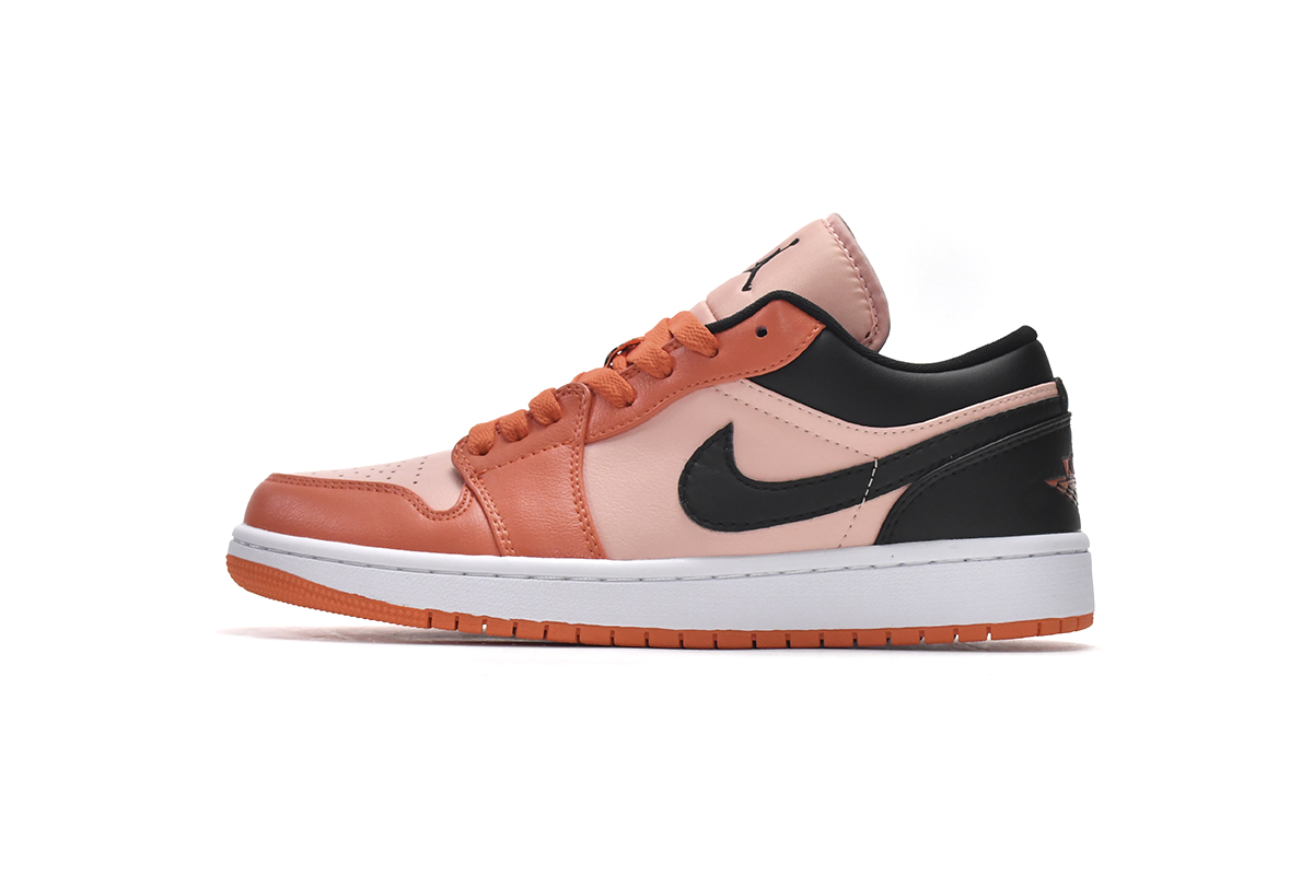 AQ乔丹1代低帮 黑粉橙 Air Jordan 1 Low Orange Black