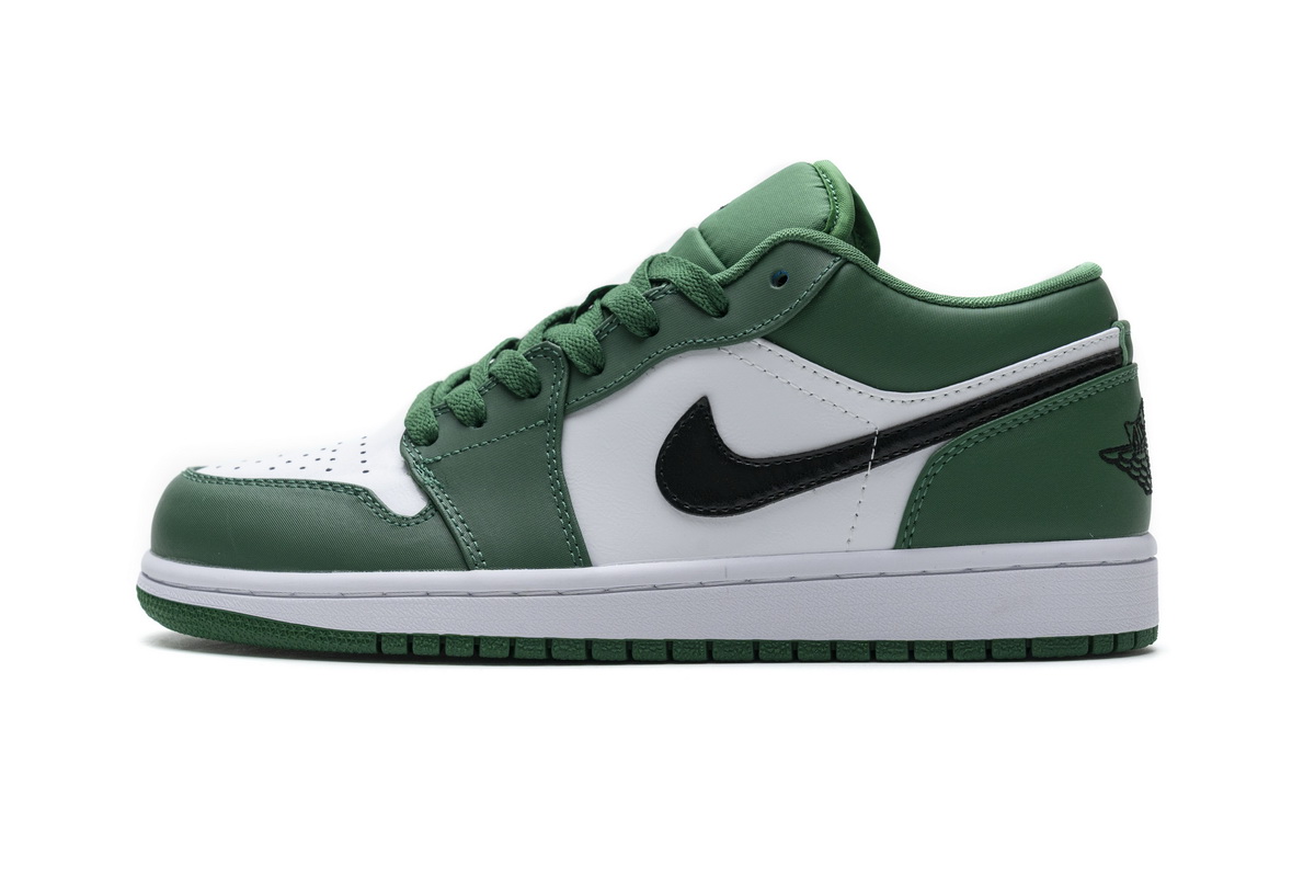 AQ乔丹1代低帮 白绿 Air Jordan 1 Low Pine Green