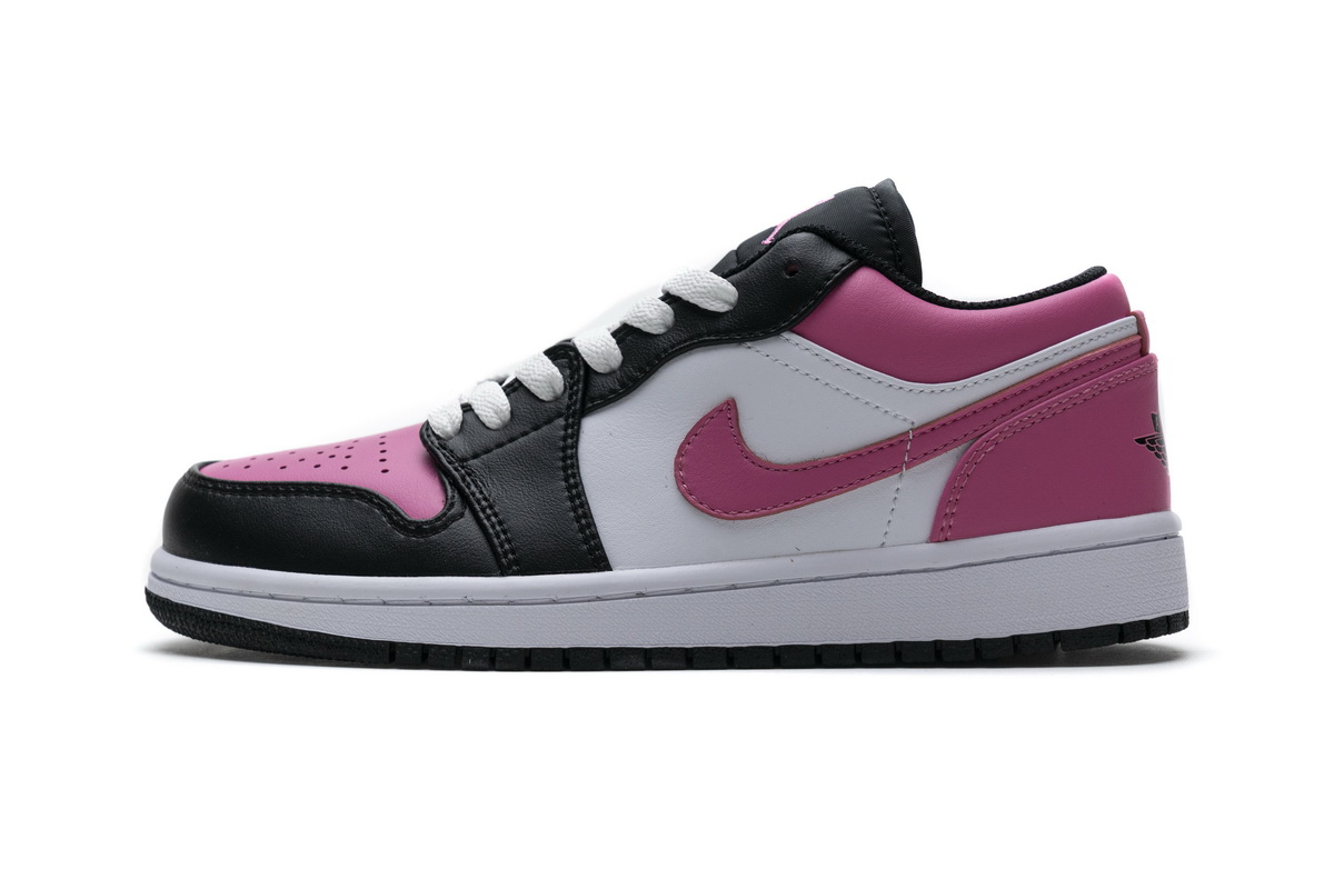 AQ乔丹1代低帮 黑白粉 Air Jordan 1 Low Pinksicle