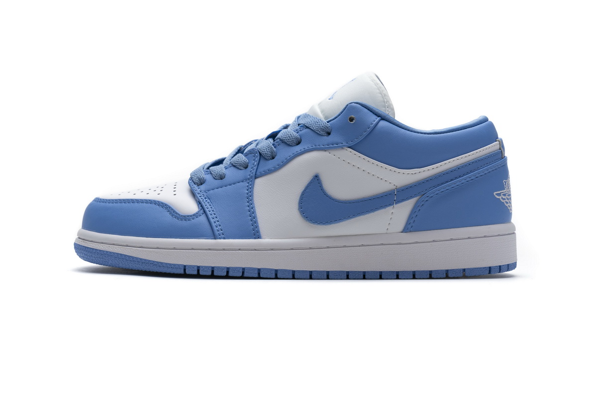 AQ乔丹1代低帮 北卡蓝 Air Jordan 1 Low UNC