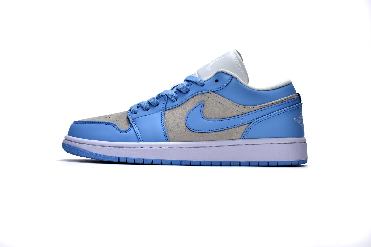 AQ乔丹1代低帮 白兰灰 Air Jordan 1 Low University Blue