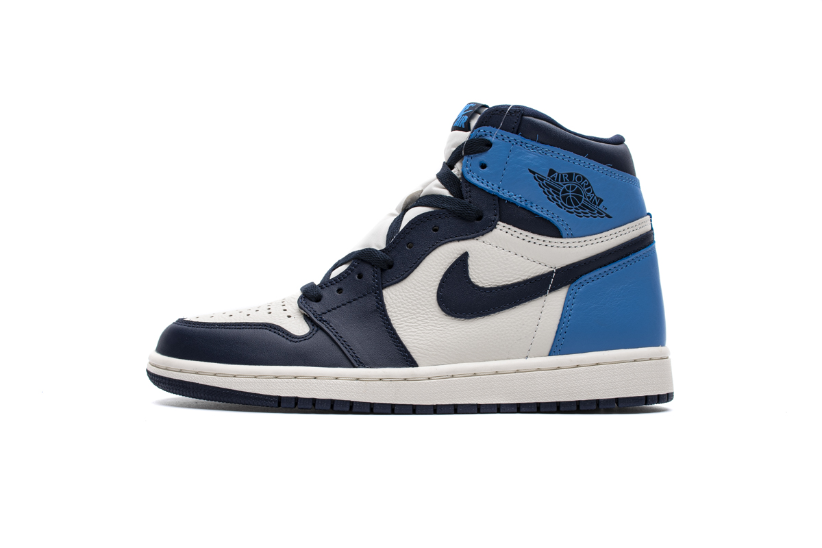 XP 乔1 黑曜石 Air Jordan 1  Obsidian University Blue