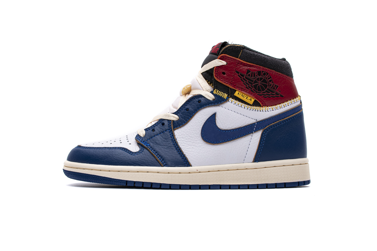 XP 乔1 白蓝红联名 Air Jordan 1  OG Hi Retro“Blue Toe