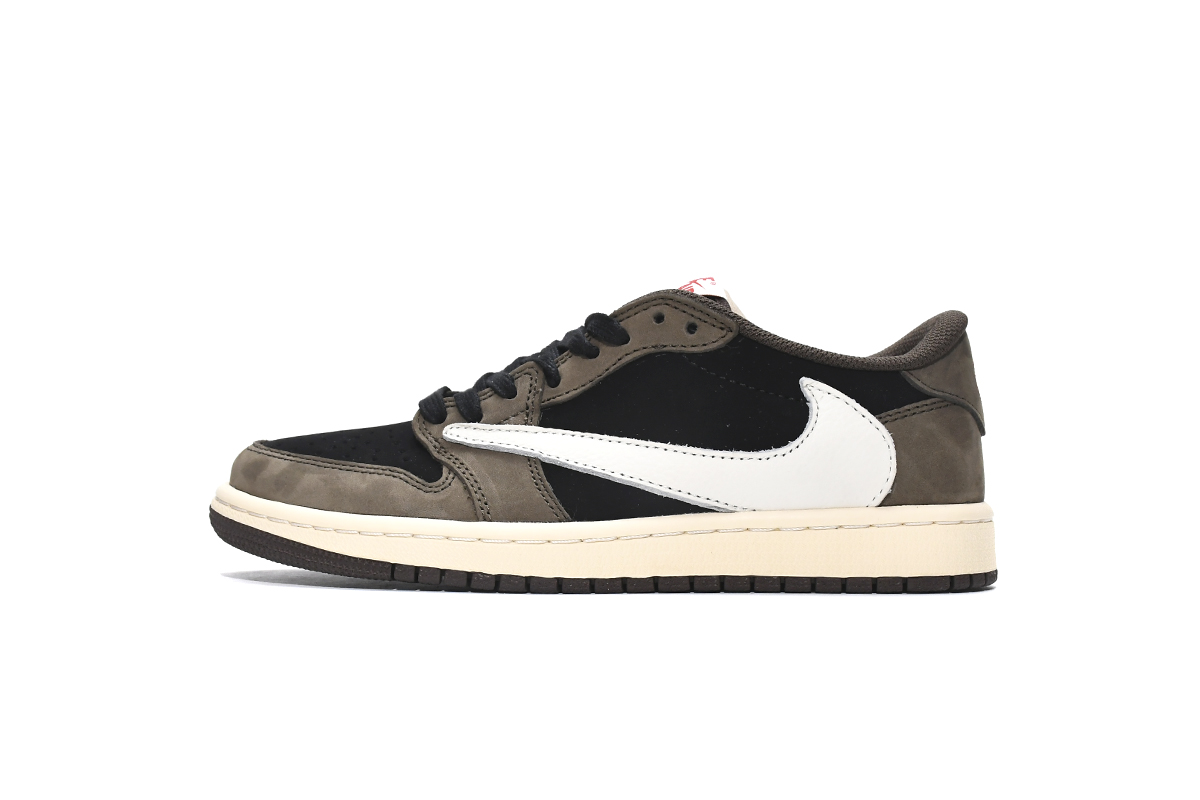 28乔1 低帮深棕 Air Jordan 1 Travis Scott x Air Jordan 1 Low OG SP-Tan 1 Low OG SP-T