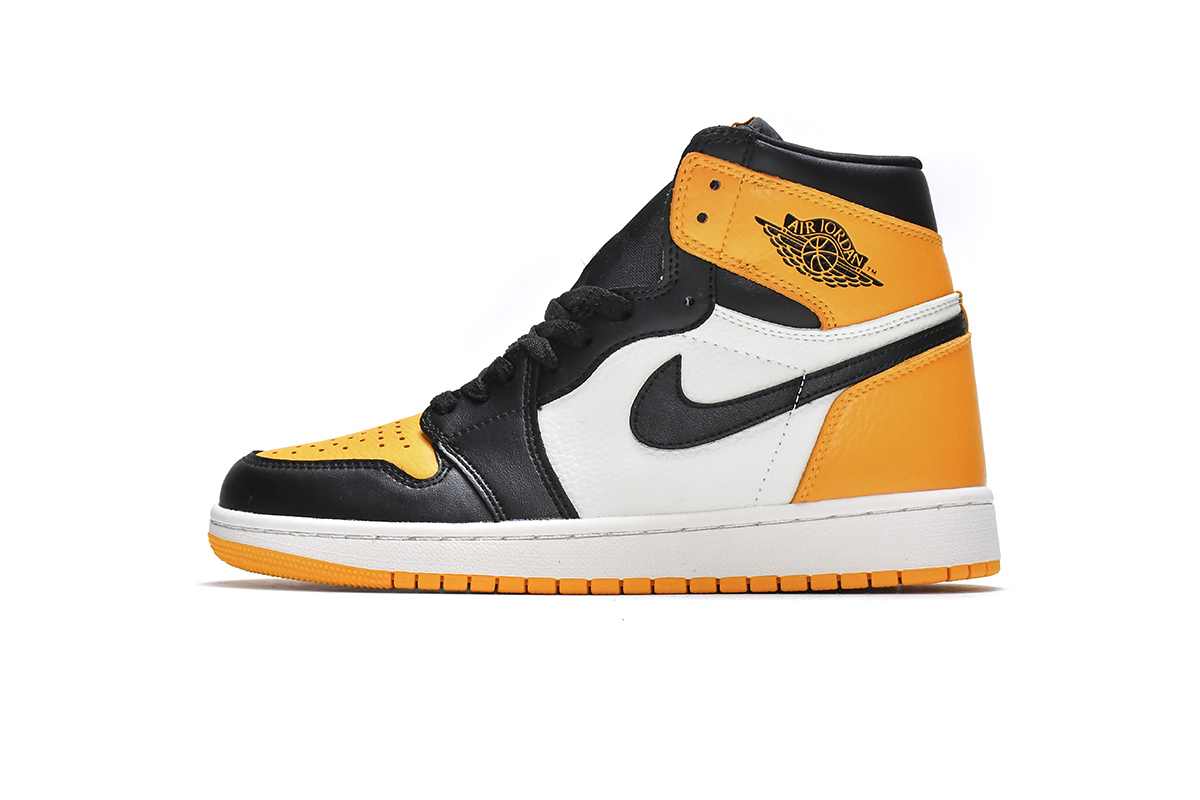 28乔1 黑黄脚趾-711 Air Jordan 1 Yellow Toe