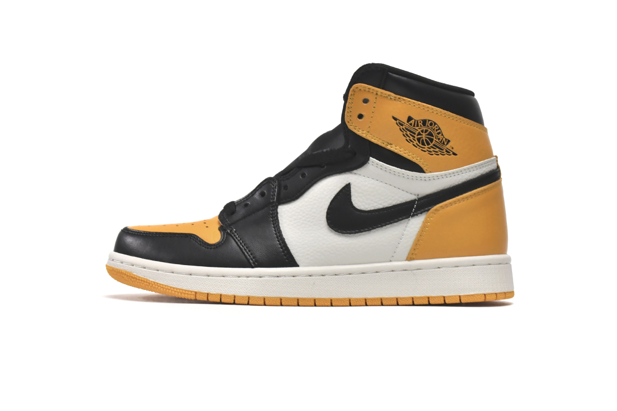 18乔1 黑黄脚趾 Air Jordan 1 Yellow Toe Taxi