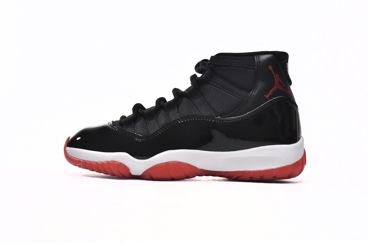 纯原级乔丹11代篮球鞋 高帮黑红 Air Jordan 11 Retro Bred