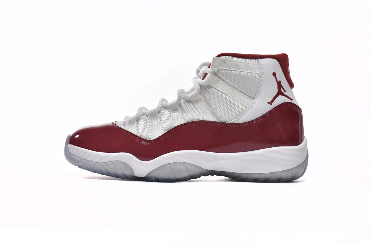 纯原级乔丹11代篮球鞋 高帮樱桃红 Air Jordan 11 Retro Cherry