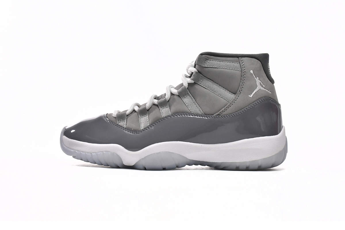 纯原级乔丹11代篮球鞋 高帮酷灰 Air Jordan 11 Retro Cool Grey