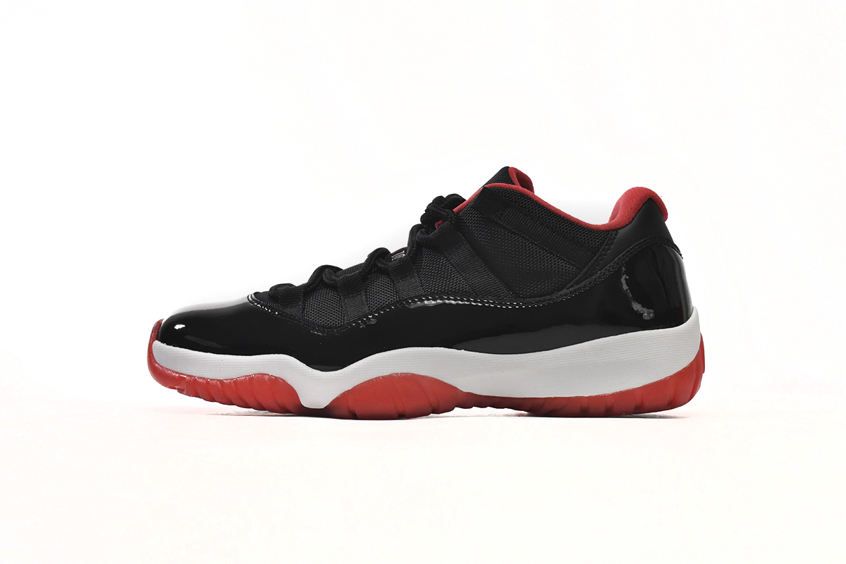 纯原级乔丹11代篮球鞋 低帮黑红 Air Jordan 11 Retro Low Bred