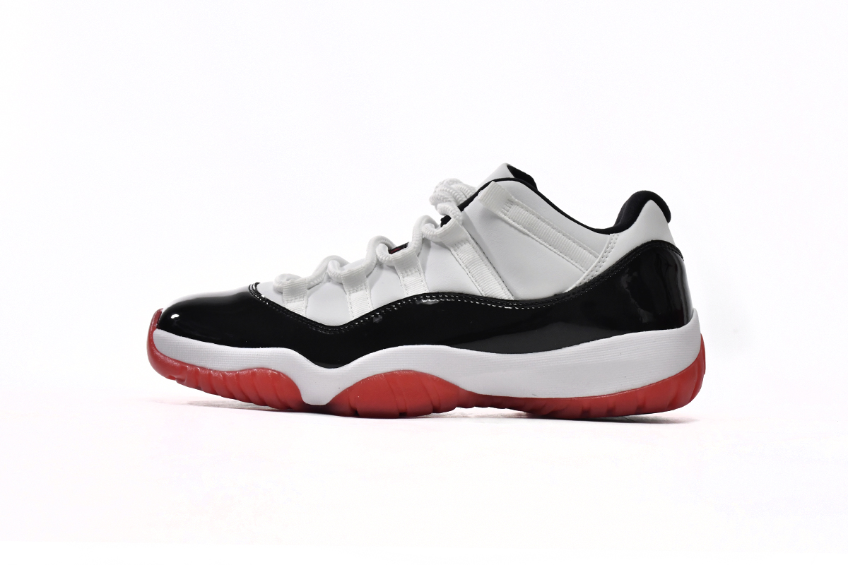 纯原级乔丹11代篮球鞋 低帮黑白红 Air Jordan 11 Retro Low Concord Bred