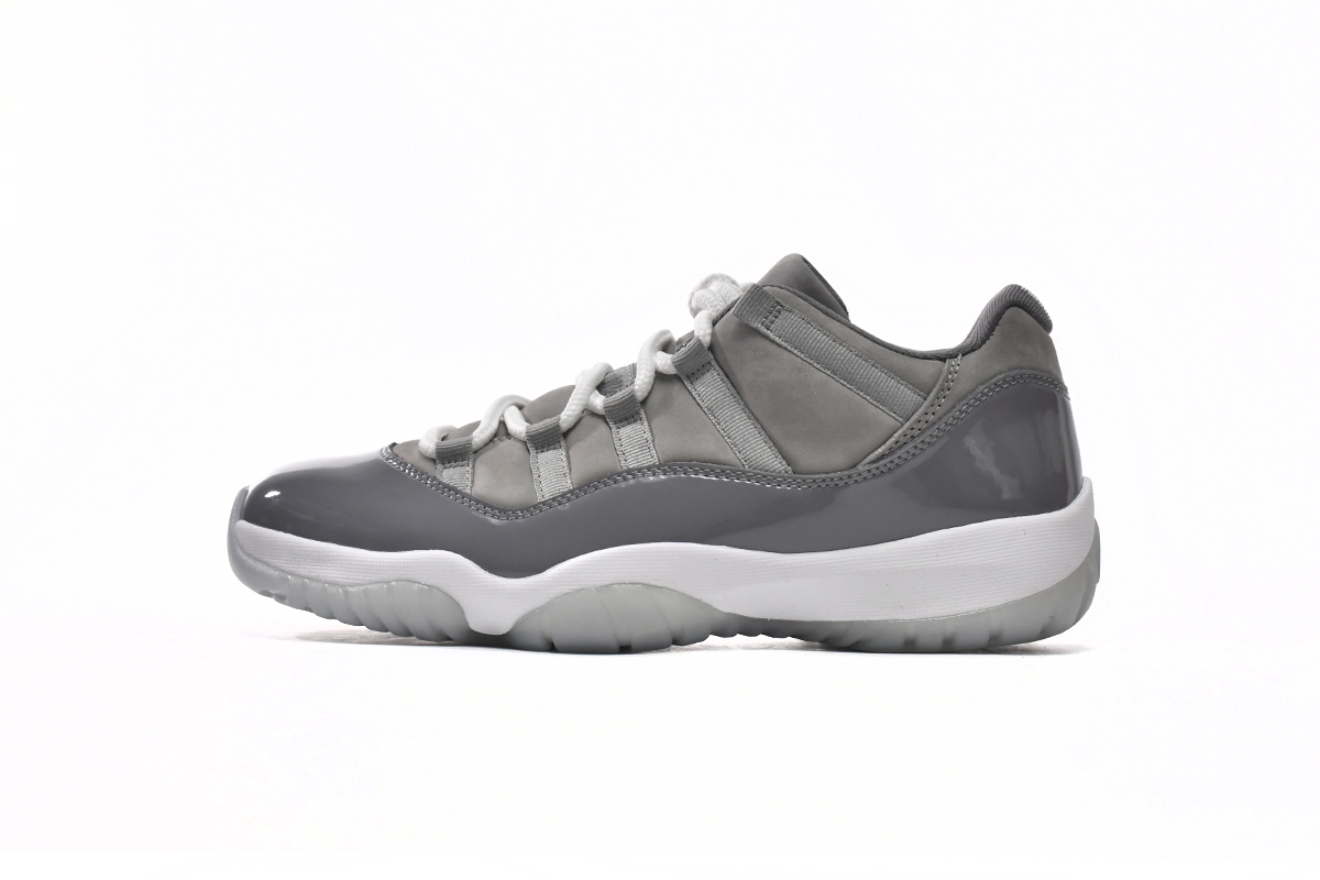 纯原级乔丹11代篮球鞋 低帮酷灰 Air Jordan 11 Retro Low Cool Grey