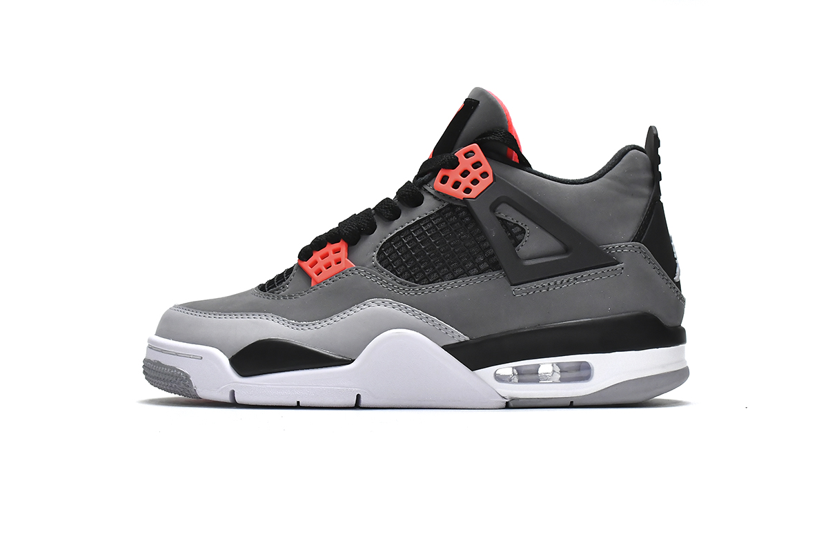 XP版乔丹4代篮球鞋 红外线 Air Jordan 4 Red Glow Infrared