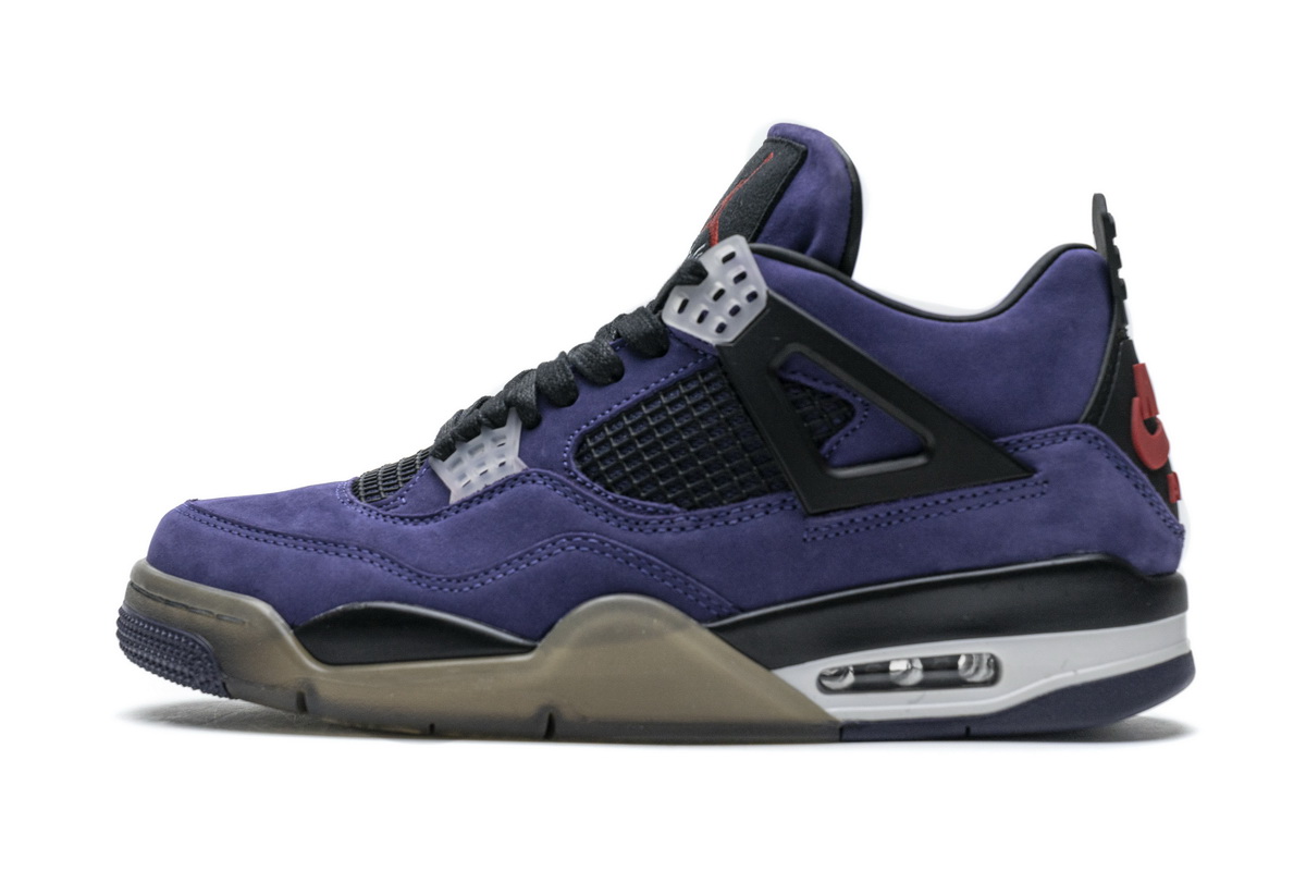 Q4乔丹4代 TS紫色联名 Air Jordan 4 Travis Scott x Air Jordan 4 Retro Purple