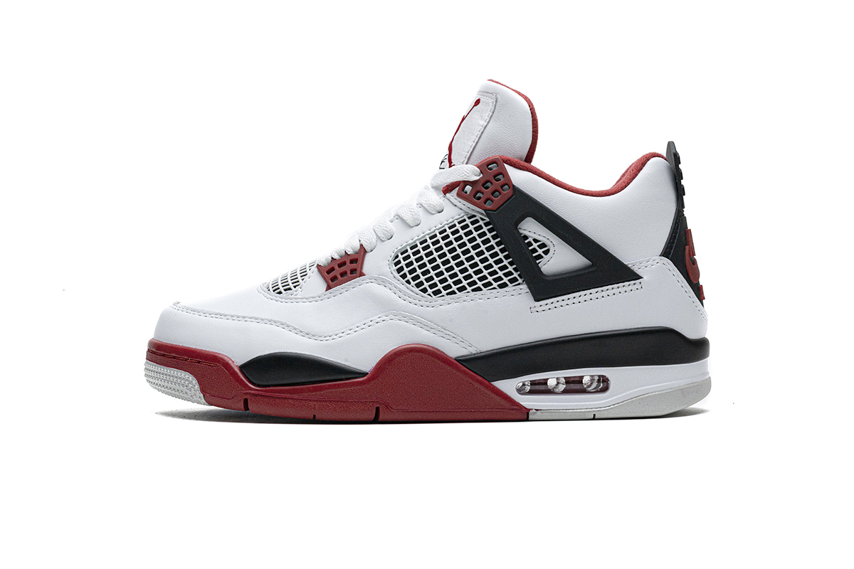 本地版乔丹4代篮球鞋 火焰红 Air Jordan 4 Fire Red