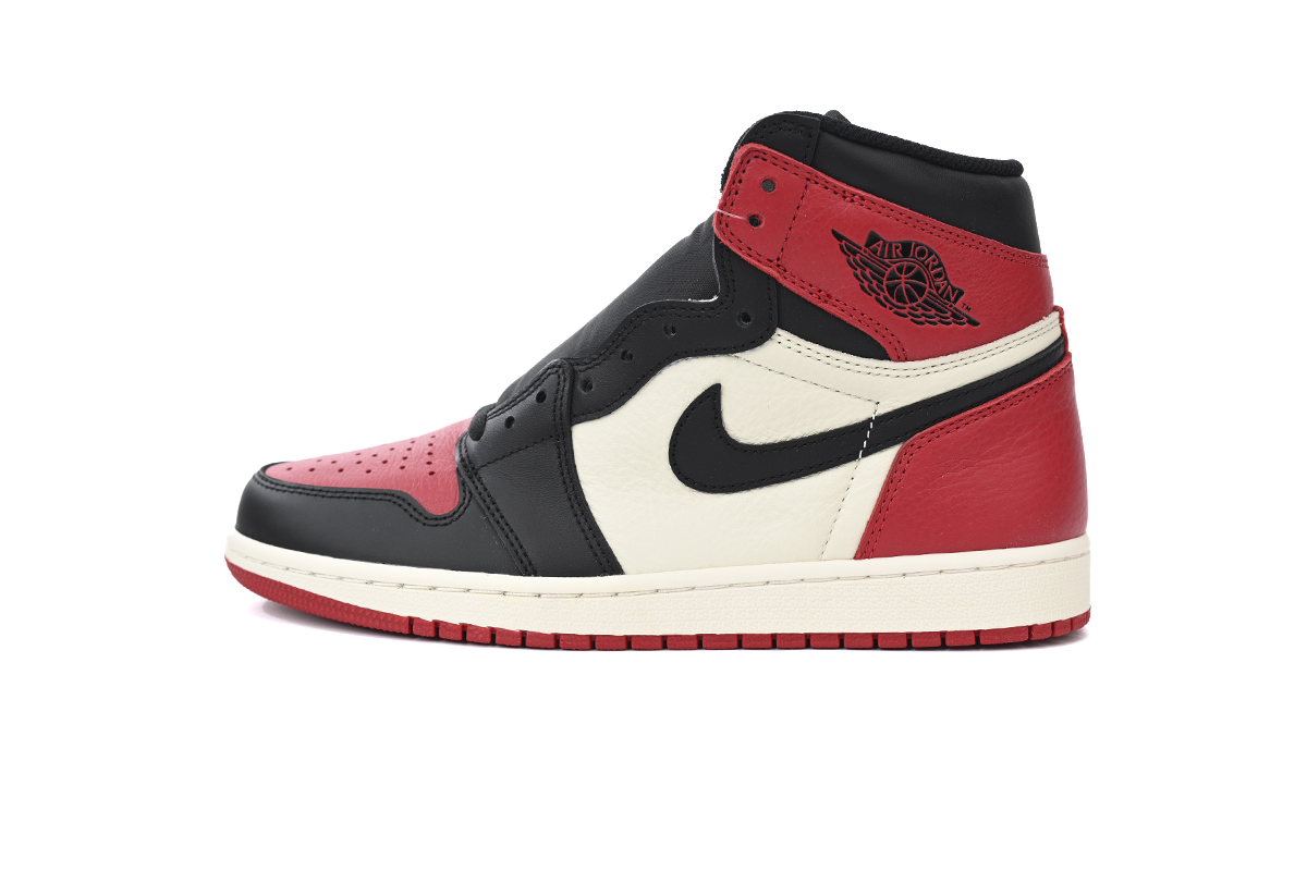 Y版乔1 黑红脚趾 K6 Qiao 1 Bred Toe