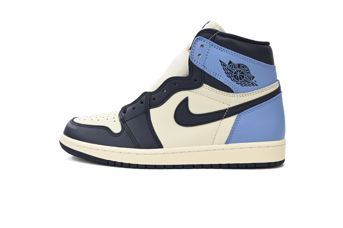 Y版乔1 黑曜石 K6 Qiao 1 Obsidian University Blue