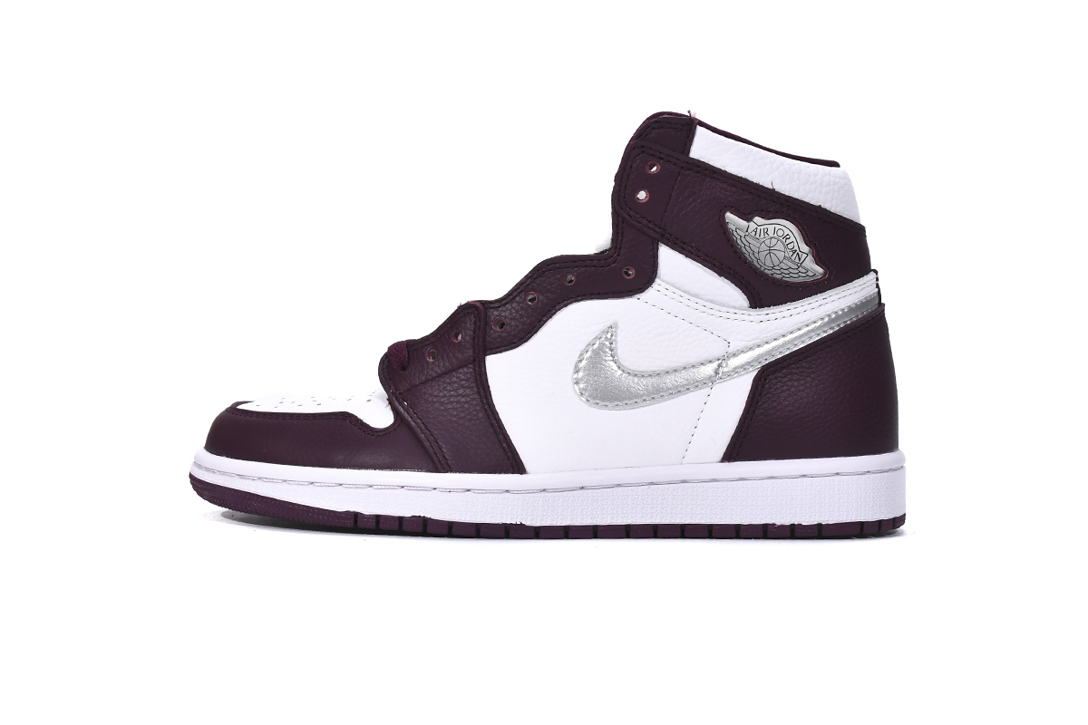 Y版乔1 酒红 K6 Qiao 1 OG Bordeaux