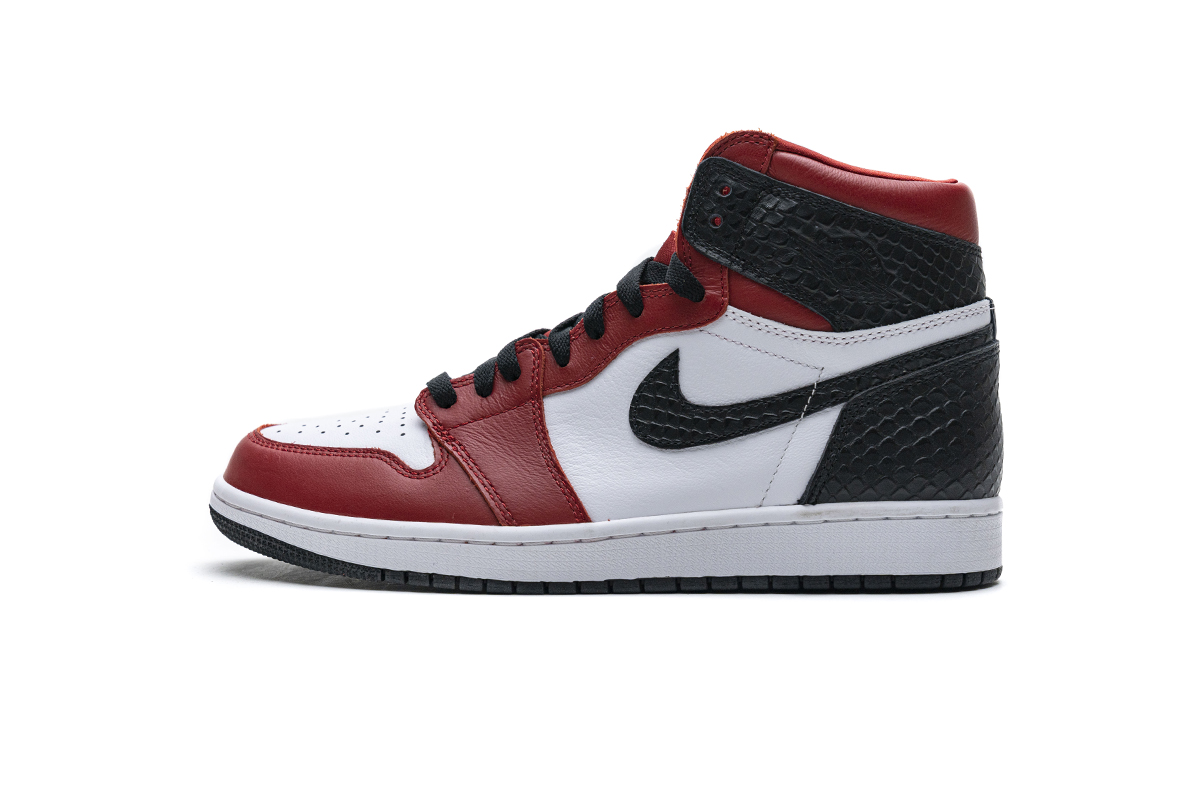 Y版乔1 黄金码头 K6 Qiao 1 Satin Snakeskin