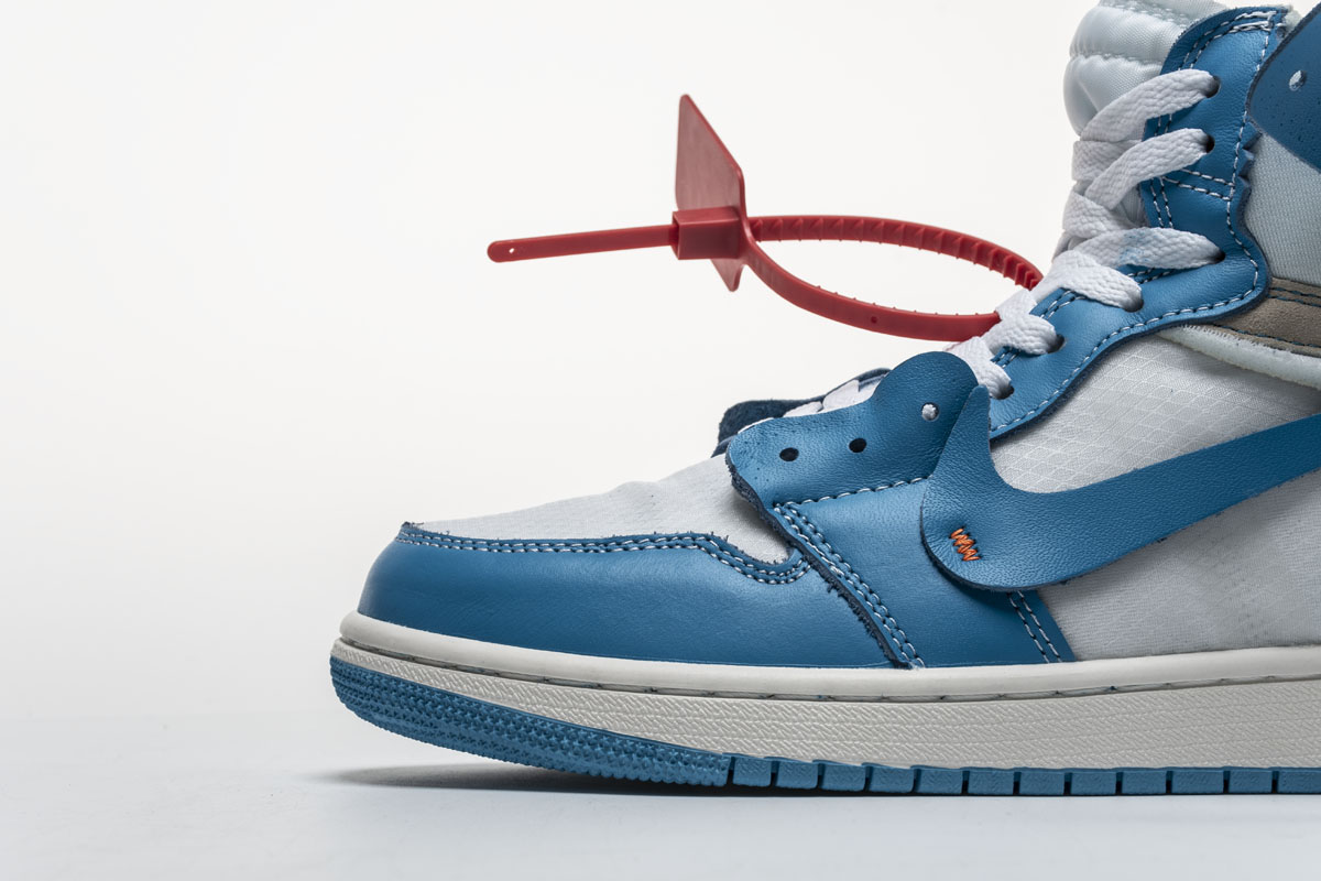 OWF乔1 北卡蓝OW Off White x Air Jordan 1 Off White UNC