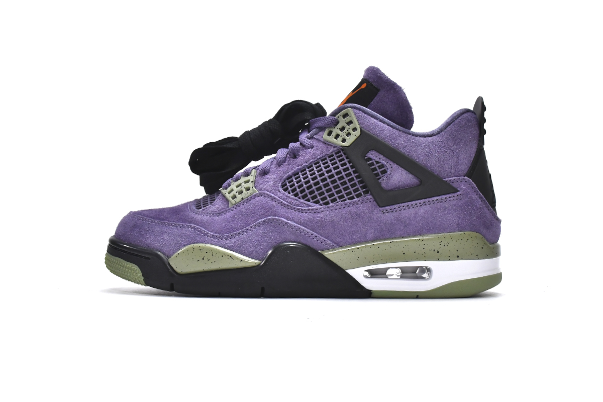 公司级乔丹4代篮球鞋 小丑 Union LA x Air Jordan 4 Retro SP Canyon Purple