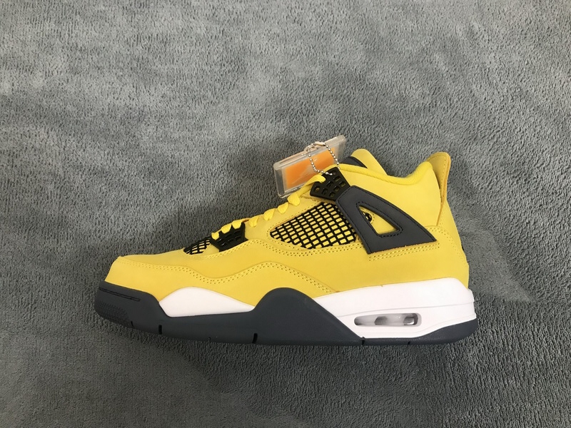 公司级乔丹4代篮球鞋 电母 Union LA x Air Jordan 4 Retro SP Lightning