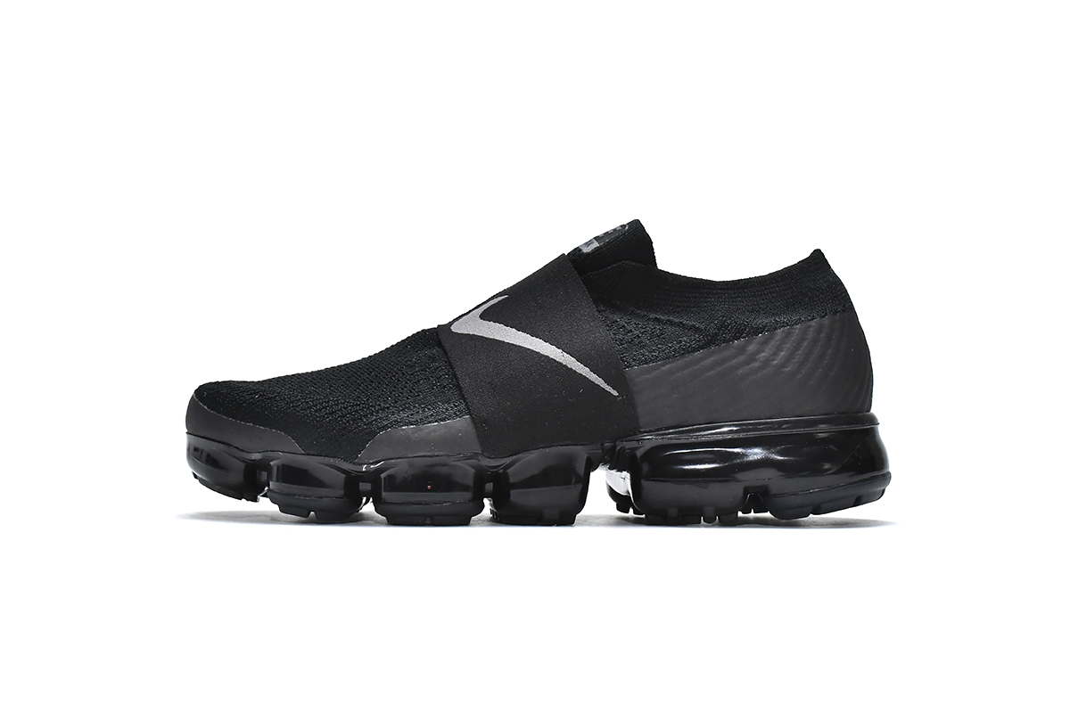 耐克2018气垫跑鞋 绑带黑-004 Nike 2018 Air Cushion Running Shoes VaporMax Moc