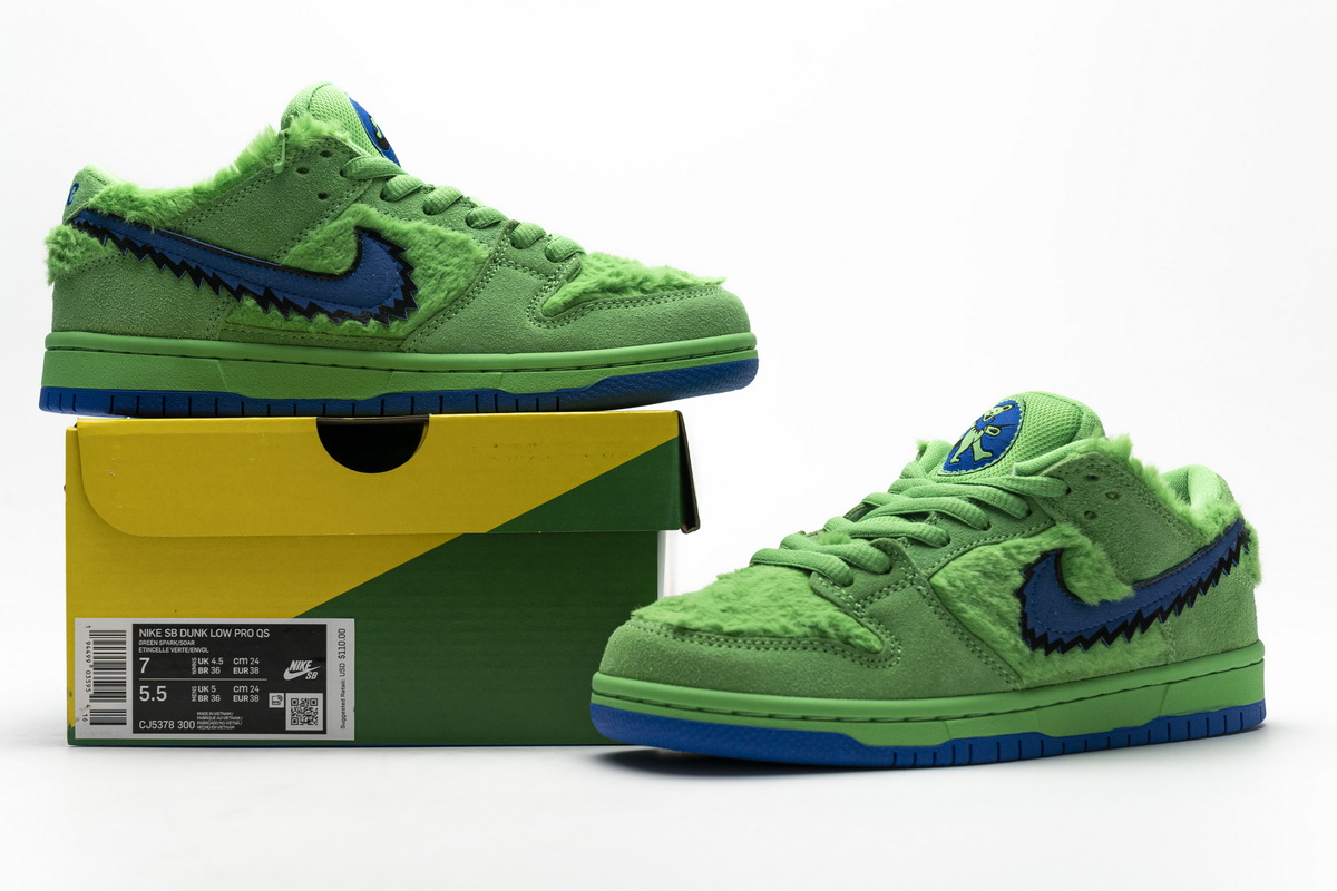 Nike Dunk SB -61绿熊 Nike Dunk SB Green Bear