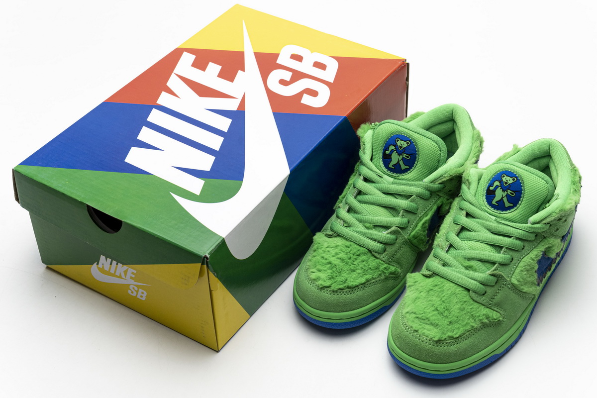 Nike Dunk SB -61绿熊 Nike Dunk SB Green Bear