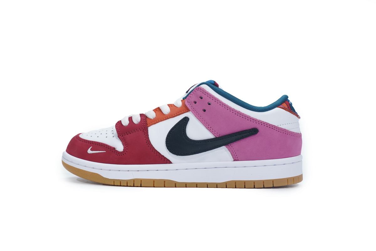 耐克Dunk SB板鞋 LF蓝红拼接A Nike Dunk SB Low Special Sale