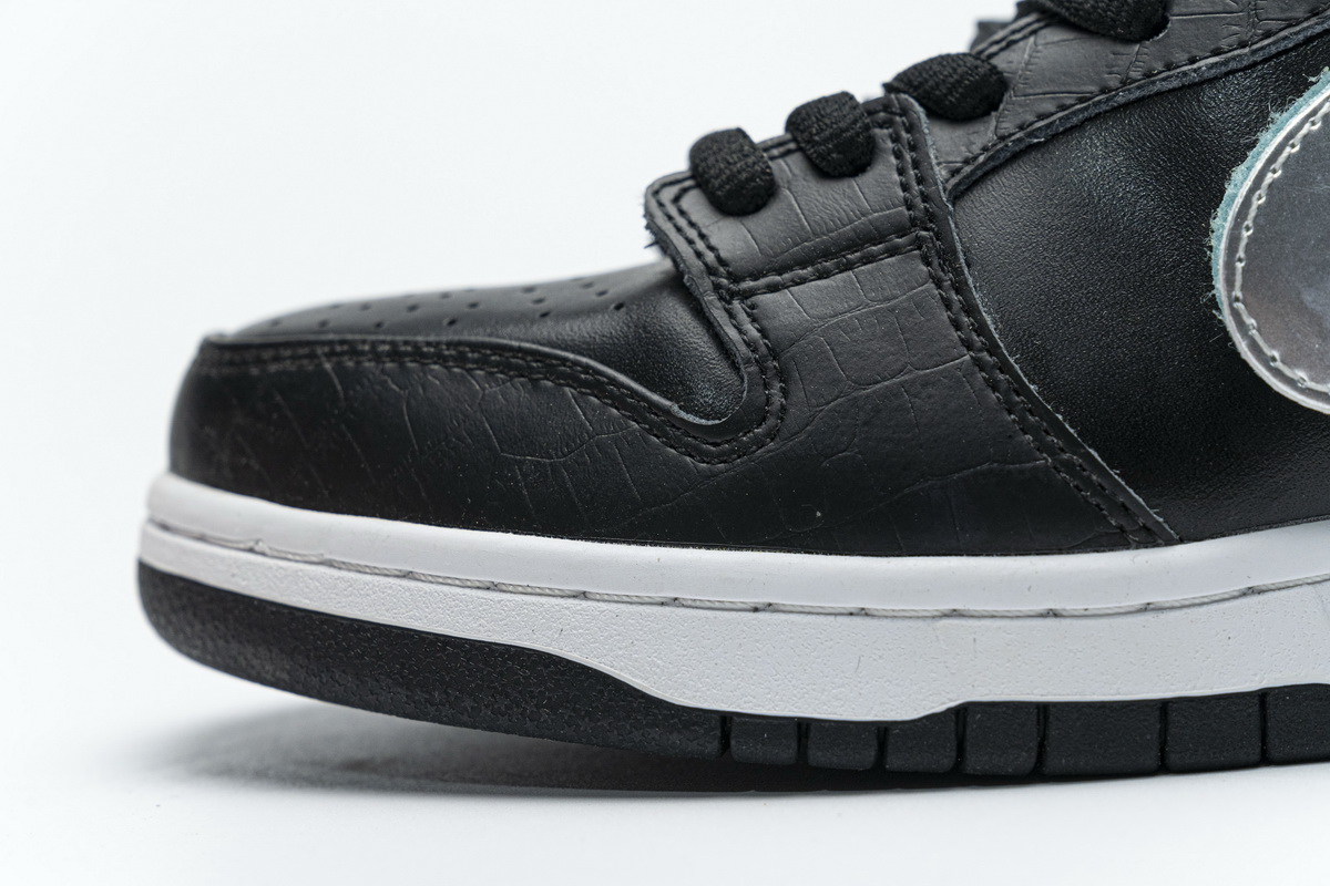 耐克Dunk SB板鞋 LF黑钻石A Nike Dunk SB Low Black Diamond