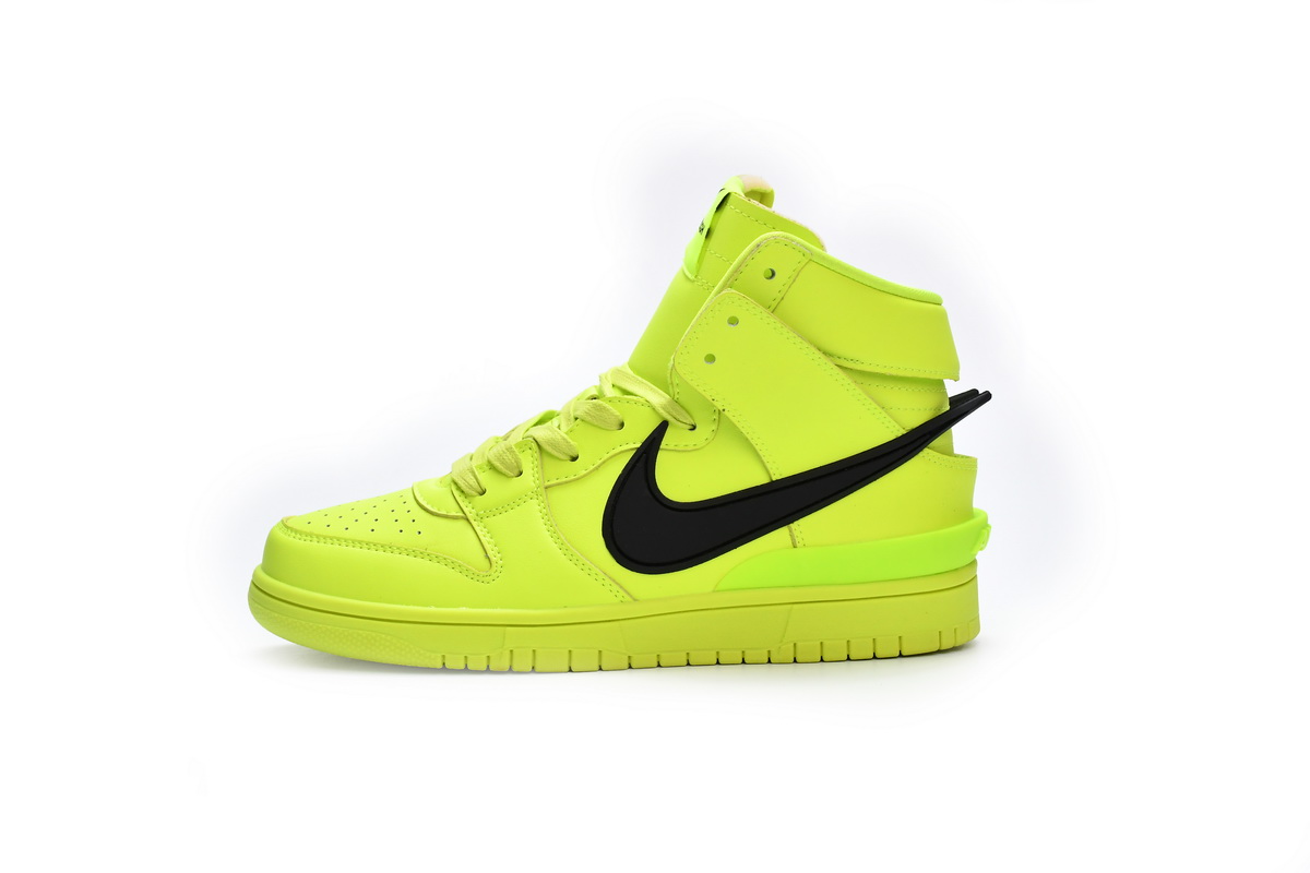 耐克Dunk SB板鞋 LF高帮柠檬黄Q Nike Dunk SB Low Flash Lime