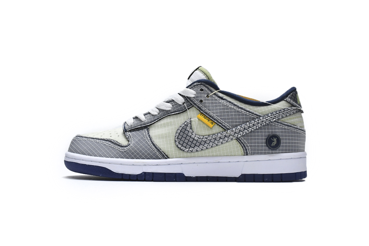 耐克Dunk SB板鞋 Union联名灰绿i Nike Dunk SB Low Midnight Navy