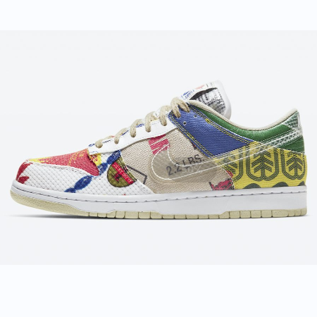 耐克Dunk SB板鞋 LF超级市场A Nike Dunk SB Low SP City Market