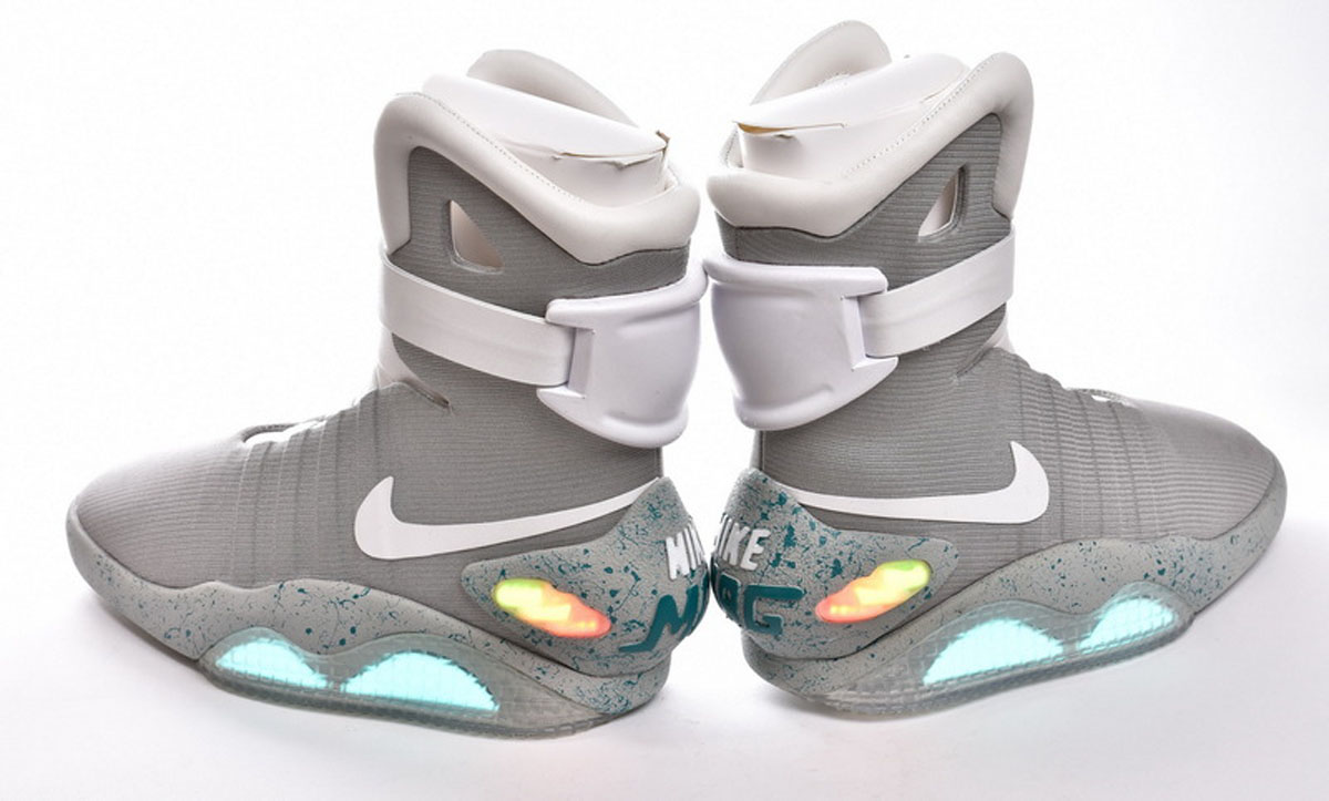 耐克回到未来灯鞋 原色 NIKE AIR MAG Back To The Future Original Color