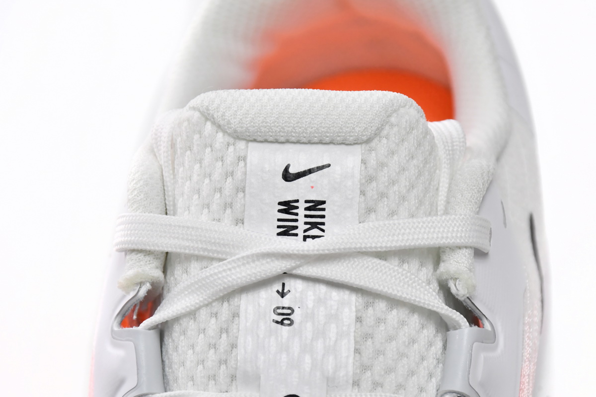 耐克W9低帮跑步鞋 白橙-9 Nike Air Winflo 9 White Orange