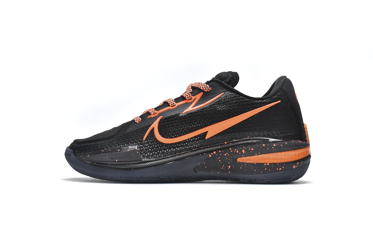 耐克Zoon实战篮球鞋 黑橙色 Nike Air Zoom G.T. Cut EYBL Navy Orange