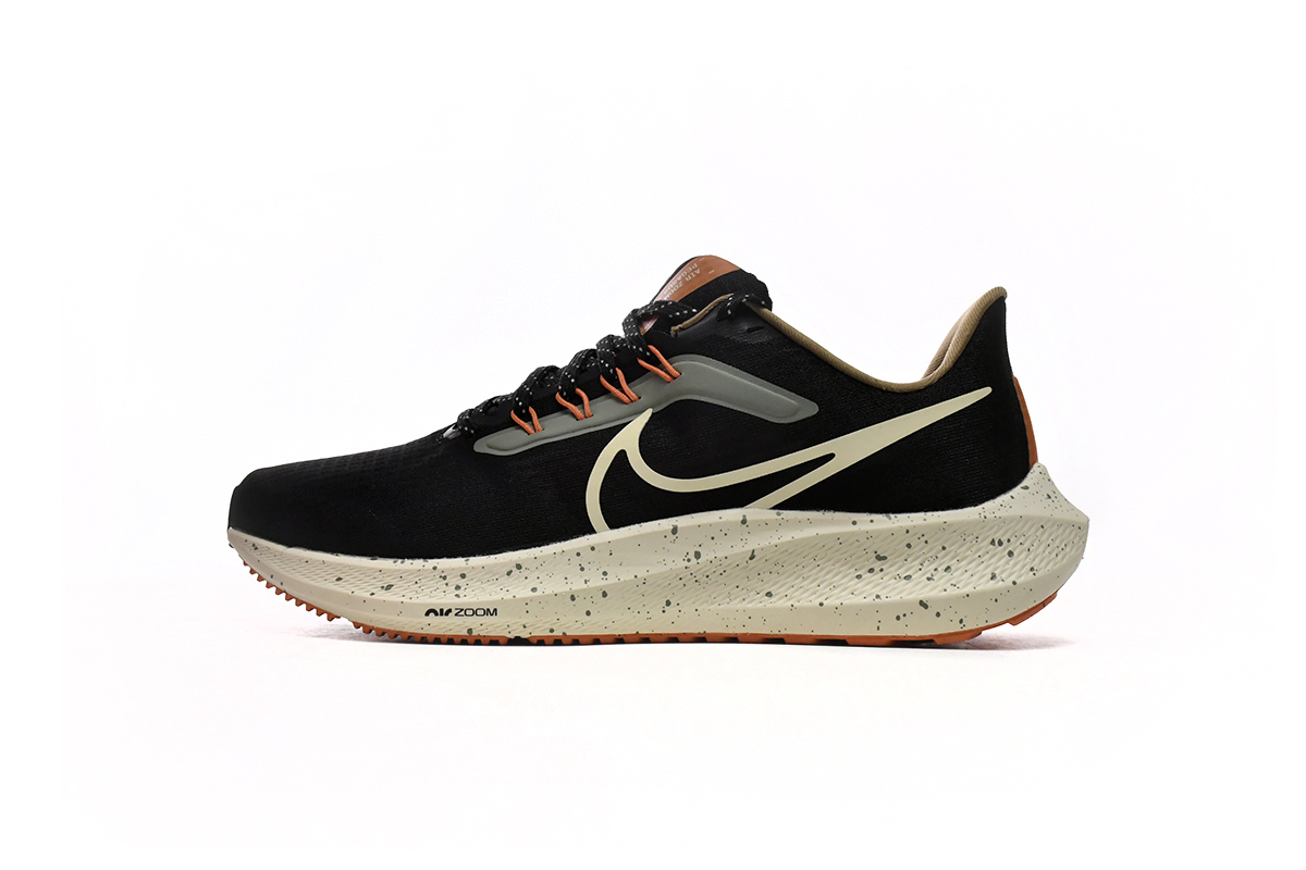 耐克飞马39代低帮跑步鞋 黑色-13 Nike Air Zoom Pegasus 39 Black White Orange