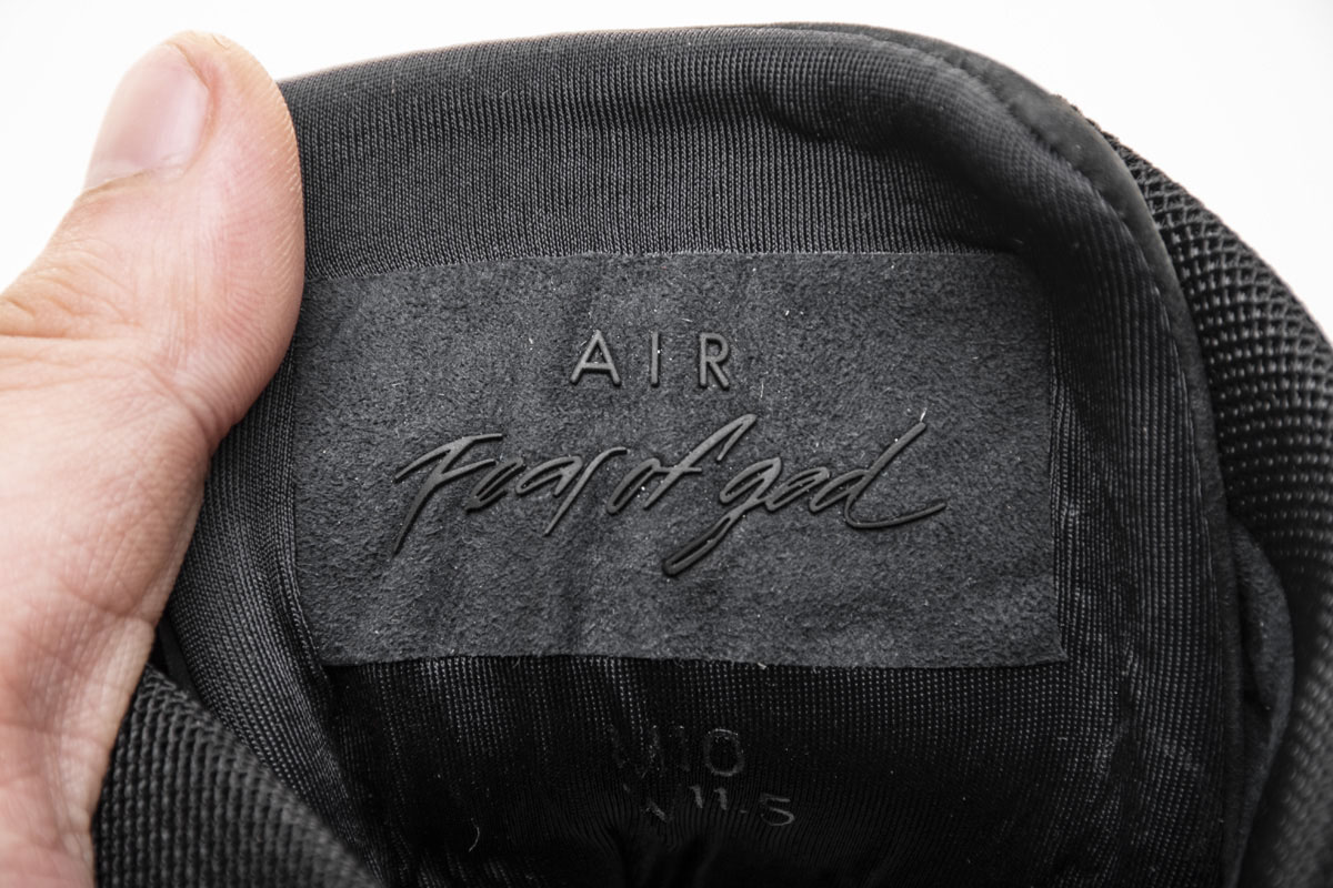 FOG 黑白001 Fear Of God x Nike Black