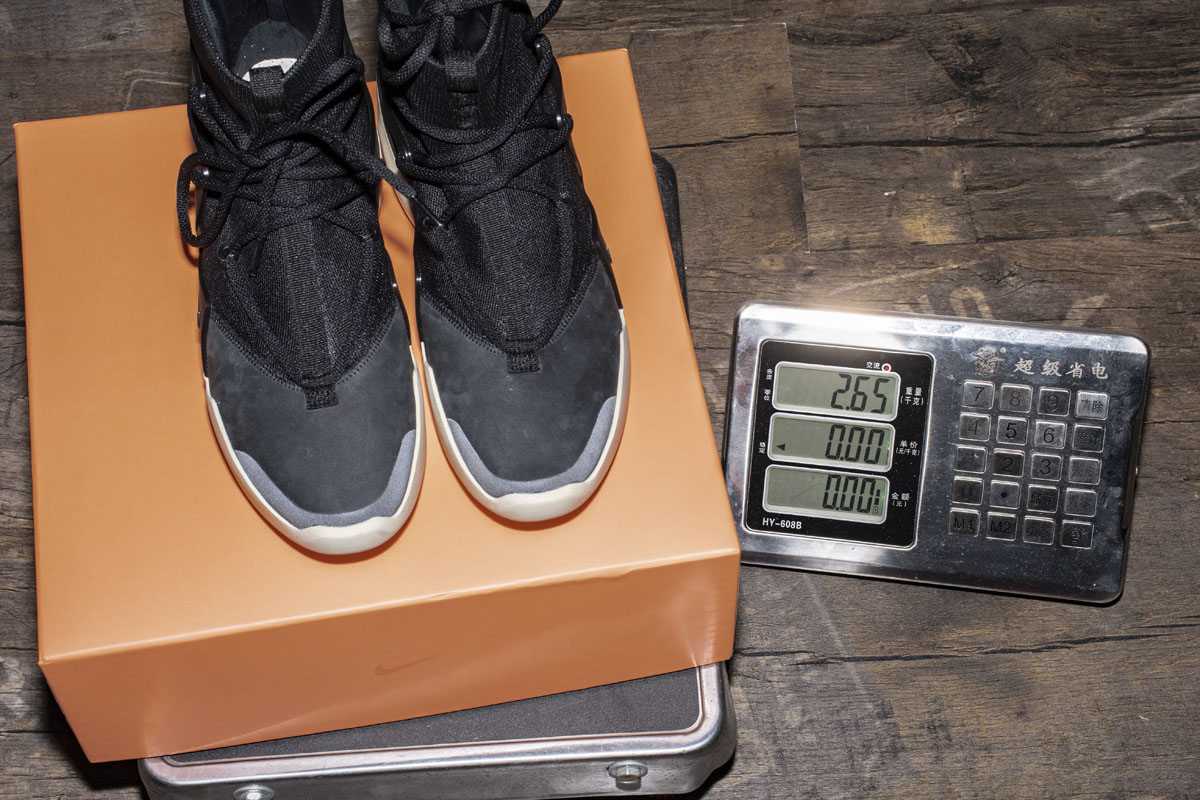 FOG 黑白001 Fear Of God x Nike Black