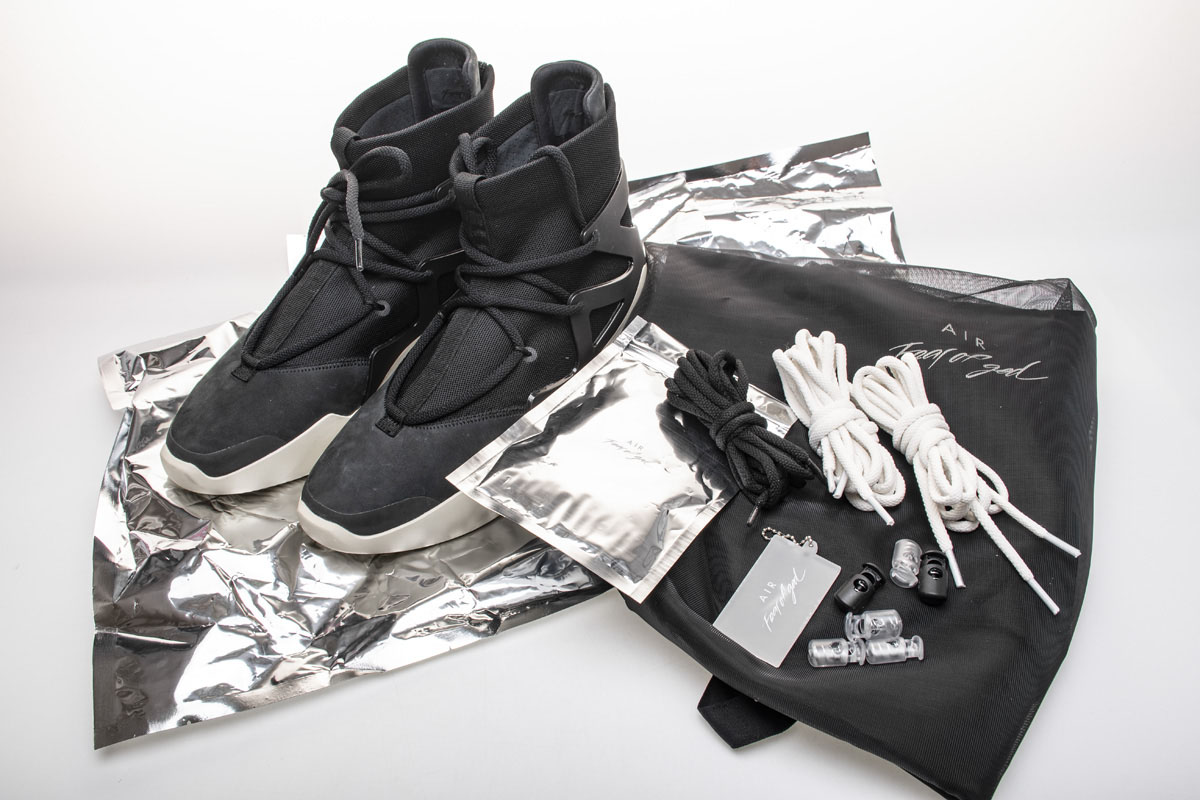 FOG 黑白001 Fear Of God x Nike Black